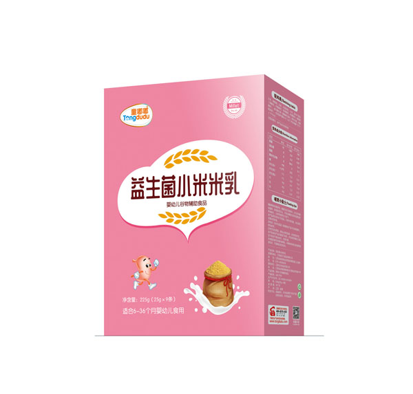 童嘟嘟益生菌小米米乳 盒裝