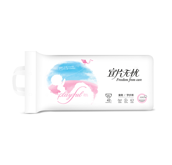 宜片無憂童趣學步褲XXL-橫版