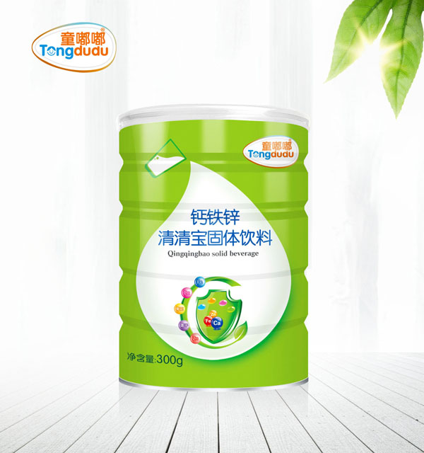 童嘟嘟鈣鐵鋅清清寶固體飲料 聽裝
