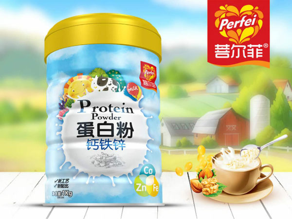 菩爾菲鈣鐵鋅蛋白粉