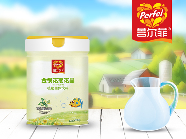 菩爾菲金銀花菊花晶 聽裝