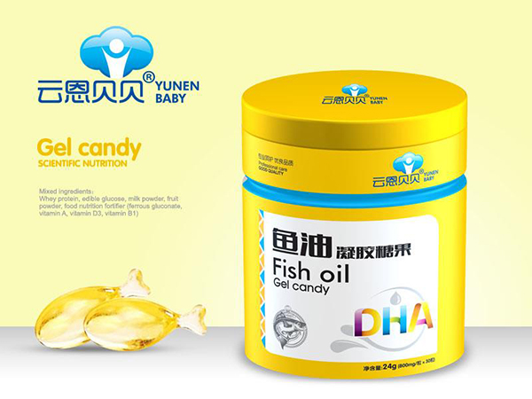 云恩貝貝魚油凝膠糖果
