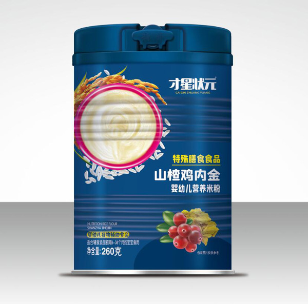 才星狀元嬰幼兒營養(yǎng)米粉-山楂雞內金