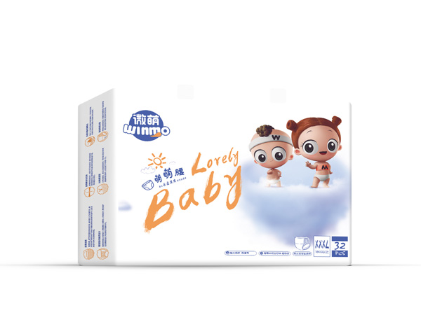 微萌萌萌腰嬰兒云柔薄爽成長褲XXXL32