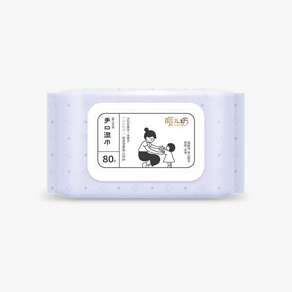 嚶兒坊嬰兒手口濕巾80片