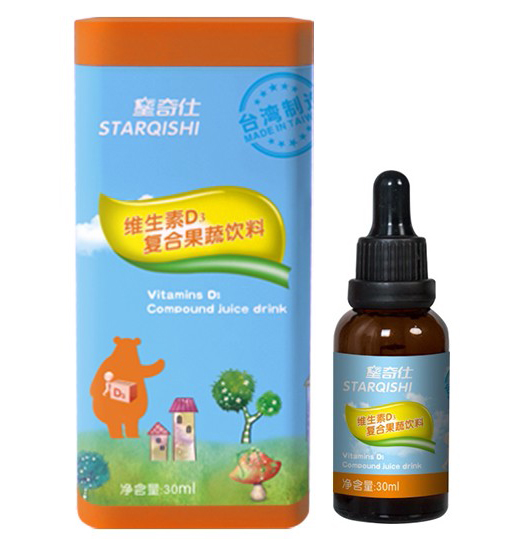 星奇仕維生素D3復(fù)合果汁飲料