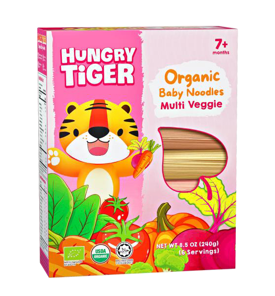 Hungry Tiger有機(jī)多種蔬菜嬰兒面