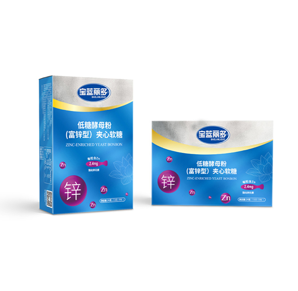 寶藍(lán)麗多低糖酵母粉(富鋅型)夾心軟糖