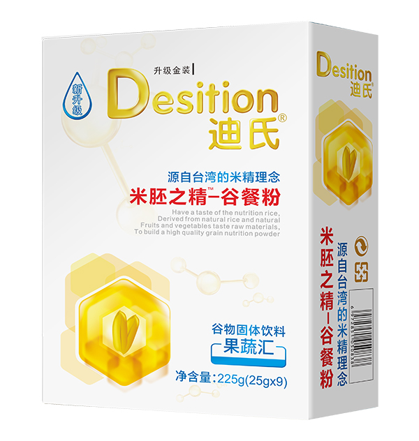 迪氏米胚之精谷餐粉盒裝 果疏匯