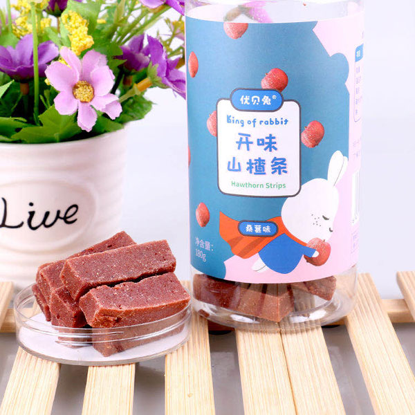 優(yōu)貝兔開(kāi)味山楂條-桑葚味1