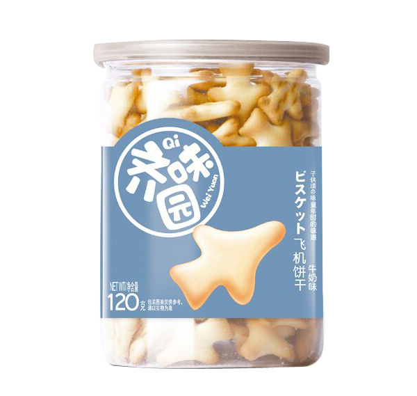 齊味園飛機(jī)餅干 120g