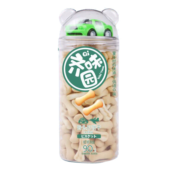 齊味園骨頭形餅干90g