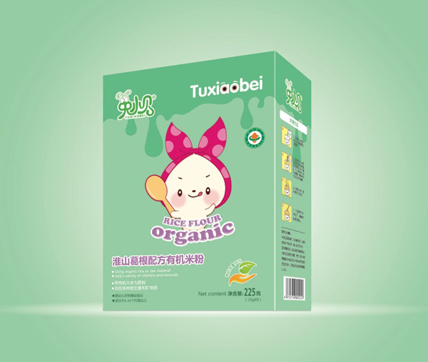 兔小貝淮山葛根配方有機米粉 盒裝