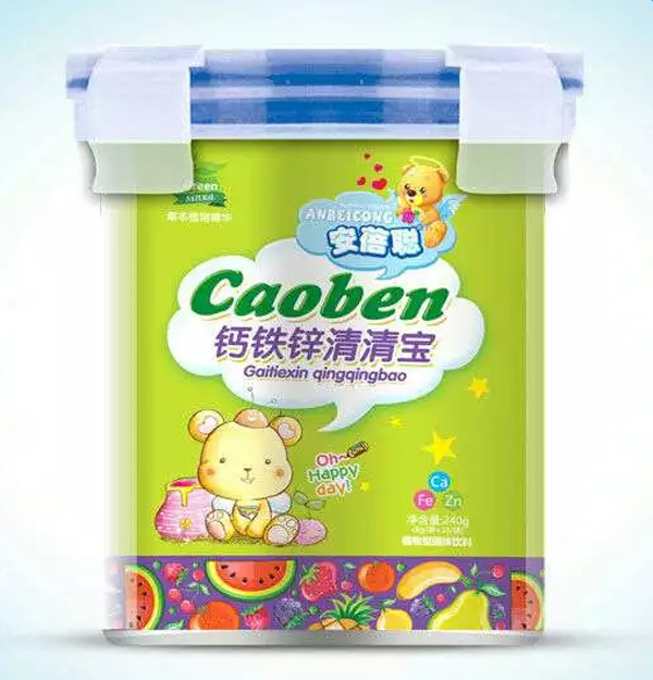 安蓓聰鈣鐵鋅清清寶 樂(lè)扣裝