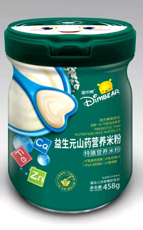 迪米熊益生元山藥特膳營(yíng)養(yǎng)米粉