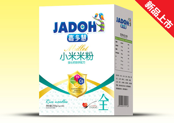 嘉多慧強化鈣鐵鋅配方-小米米粉(盒)