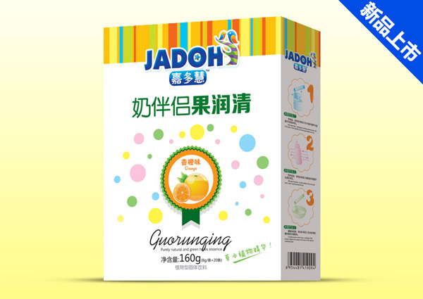 嘉多慧奶伴侶-果潤清(盒)