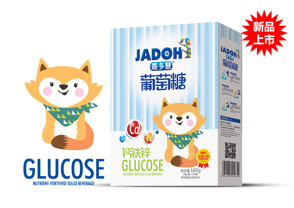 嘉多慧鈣鐵鋅-葡萄糖(盒)