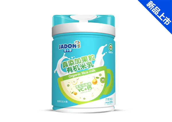 嘉多慧真添加蔬菜有機(jī)米乳-雪梨獼猴桃