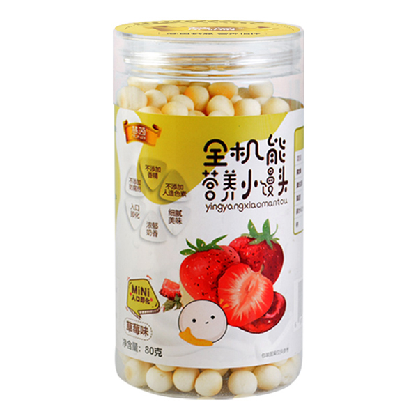 慧茵全機(jī)能營養(yǎng)小饅頭 草莓味