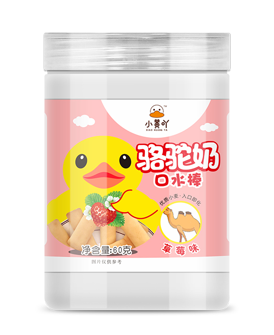 小黃吖駱駝奶口水棒草莓味60g.jpg 小黃吖駱駝奶口水棒草莓味60g.jpg