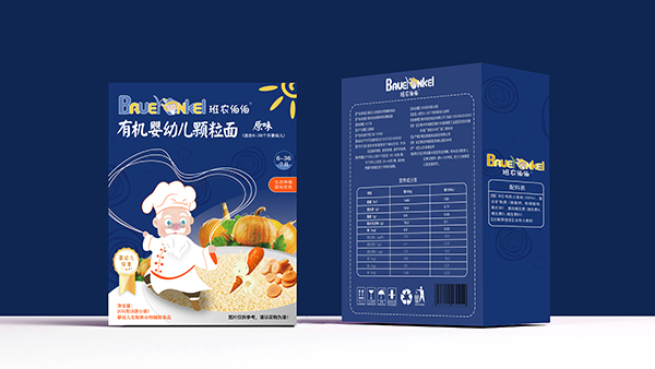 班農(nóng)伯伯有機嬰幼兒顆粒面 原味