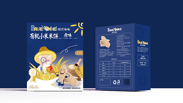 班農(nóng)伯伯有機小米米餅 原味