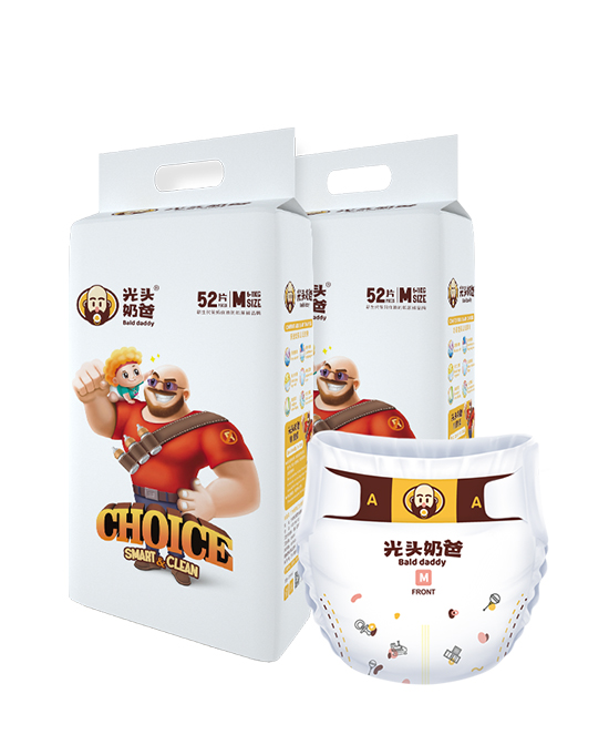 光頭奶爸嬰兒紙尿褲M碼52片.jpg