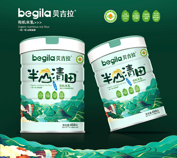 貝吉拉半山清田有機(jī)米乳 益生菌 聽(tīng)裝