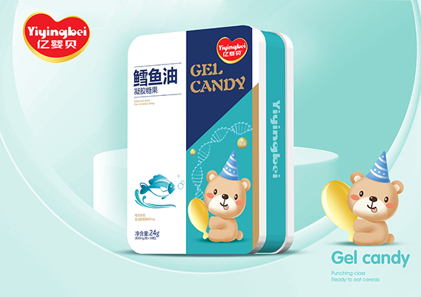 億嬰貝凝膠糖果 鱈魚油