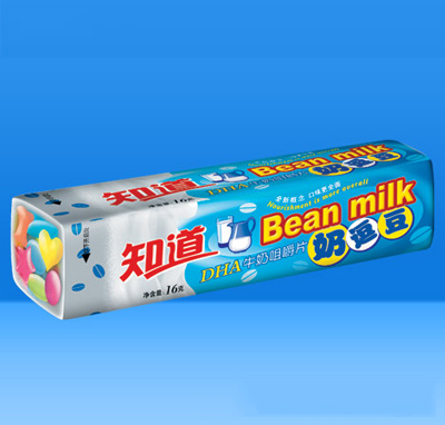 知道奶逗豆DHA牛奶咀嚼片