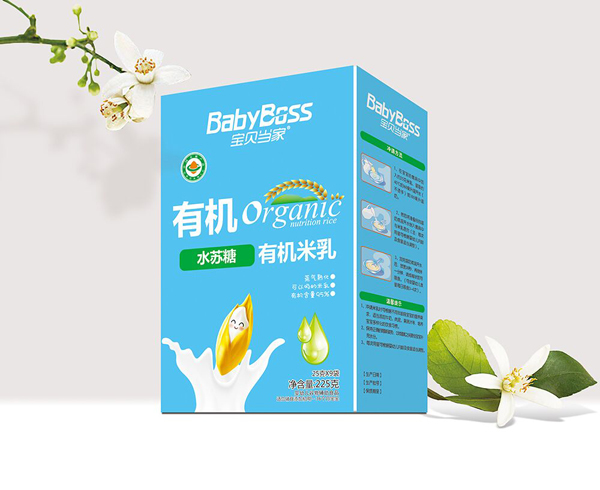 寶貝當(dāng)家有機(jī)米乳盒裝225克(水蘇糖)
