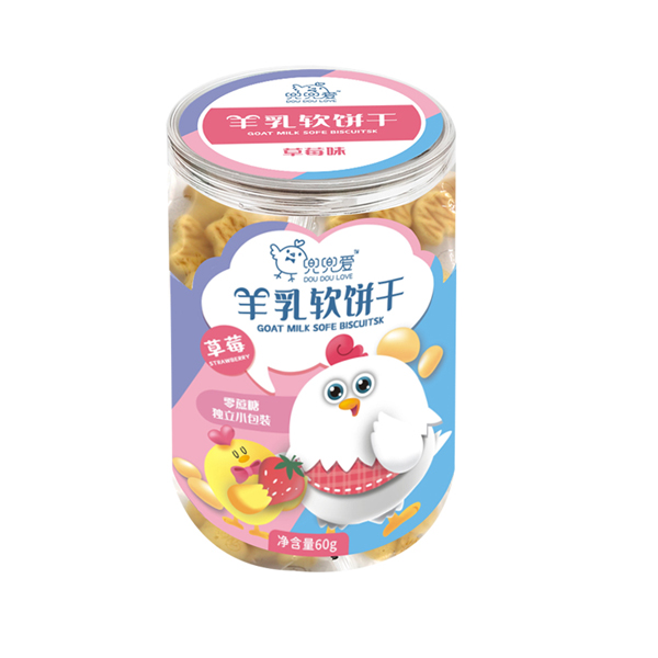 兜兜愛(ài)羊乳軟餅干 草莓味