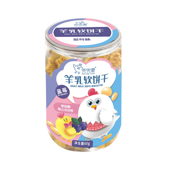 兜兜愛(ài)羊乳軟餅干 藍(lán)莓味