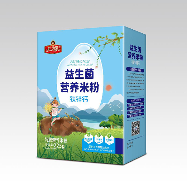 潤為滋益生菌營養(yǎng)米粉盒裝 鐵鋅鈣