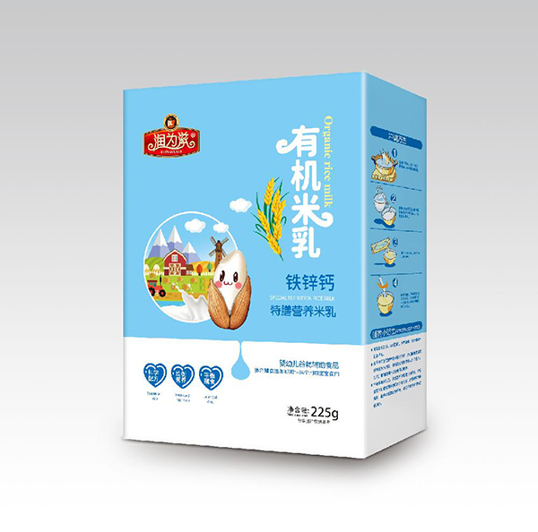 潤為滋有機(jī)米乳盒裝 鐵鋅鈣
