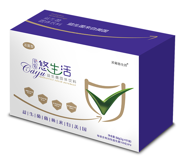采菊悠生活益生菌固體飲料64g