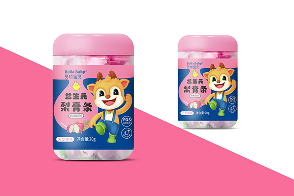 貝拉寶貝益生元梨膏條 火龍果味