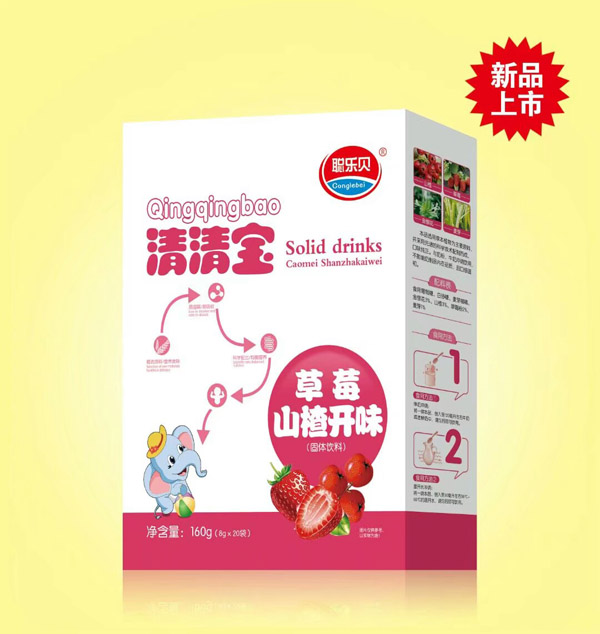 聰樂(lè)貝草莓山楂開(kāi)味清清寶 盒裝