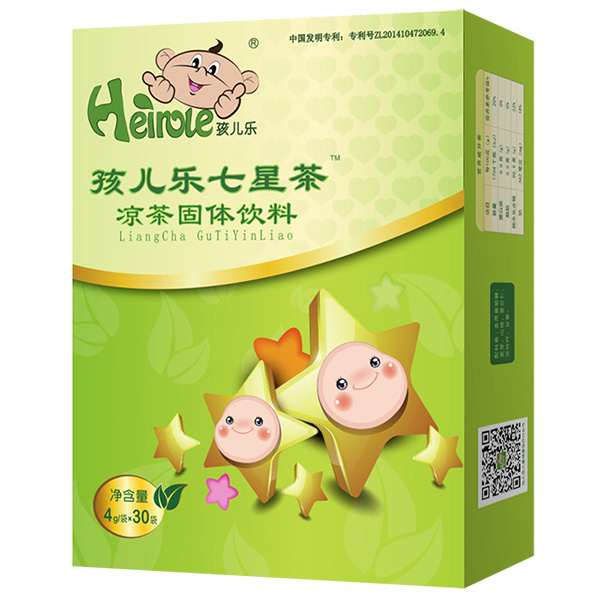 孩兒樂七星茶涼茶固體飲料