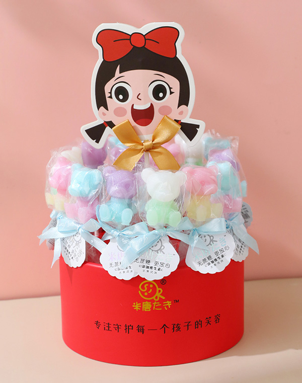 米唐たき動物派對棒棒糖-小熊馬卡龍1.jpg
