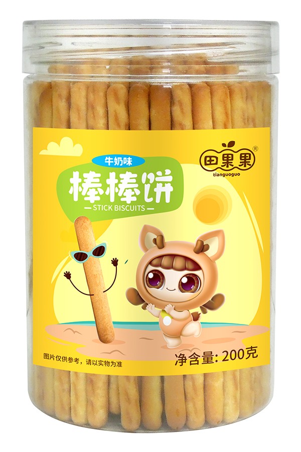 田果果棒棒餅 牛奶味