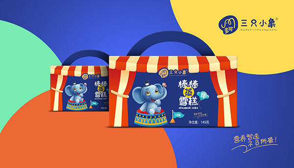多可三只小象棒棒蒸雪糕 猴頭系列1