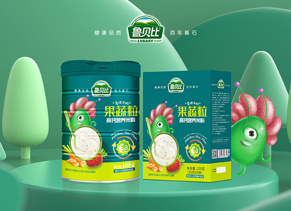 魯貝比果蔬粒高鈣營(yíng)養(yǎng)米粉系列