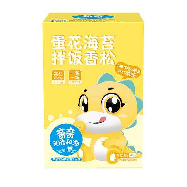 親親陽光和海蛋花海苔拌飯香松