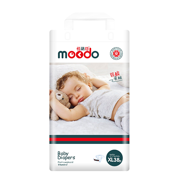 悅萌動(dòng)弱酸親膚嬰兒環(huán)腰褲XL38