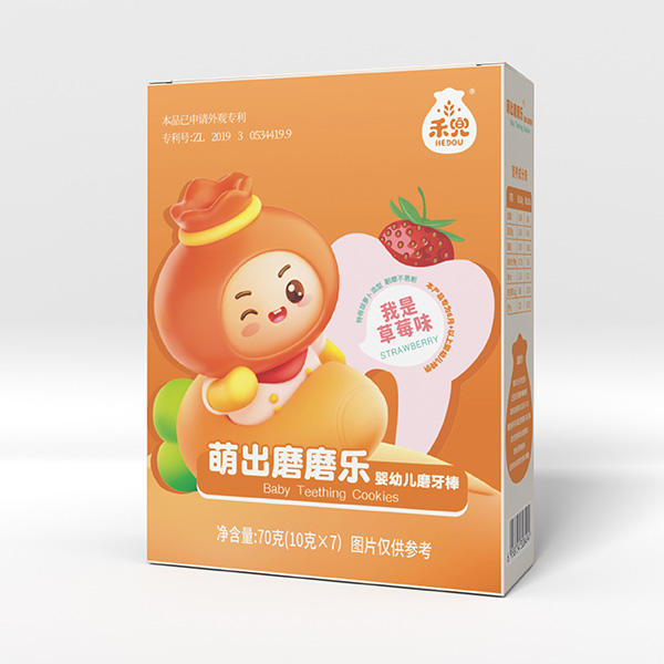 禾兜萌出磨磨樂磨牙棒-草莓味