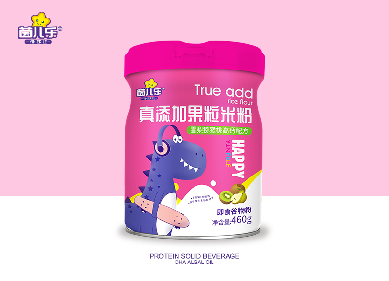 茵兒樂(lè)真添加果粒米粉-雪梨獼猴桃高鈣配方