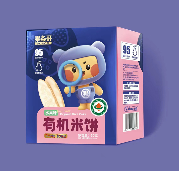 果條哥有機(jī)米餅-水果味