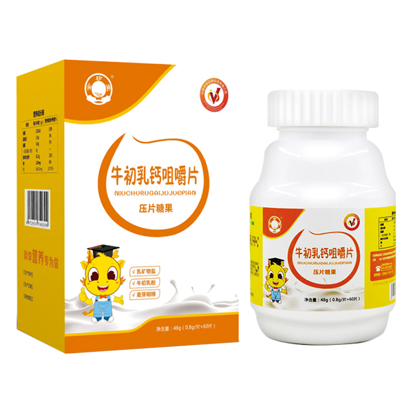 金珍堂牛初乳鈣咀嚼片